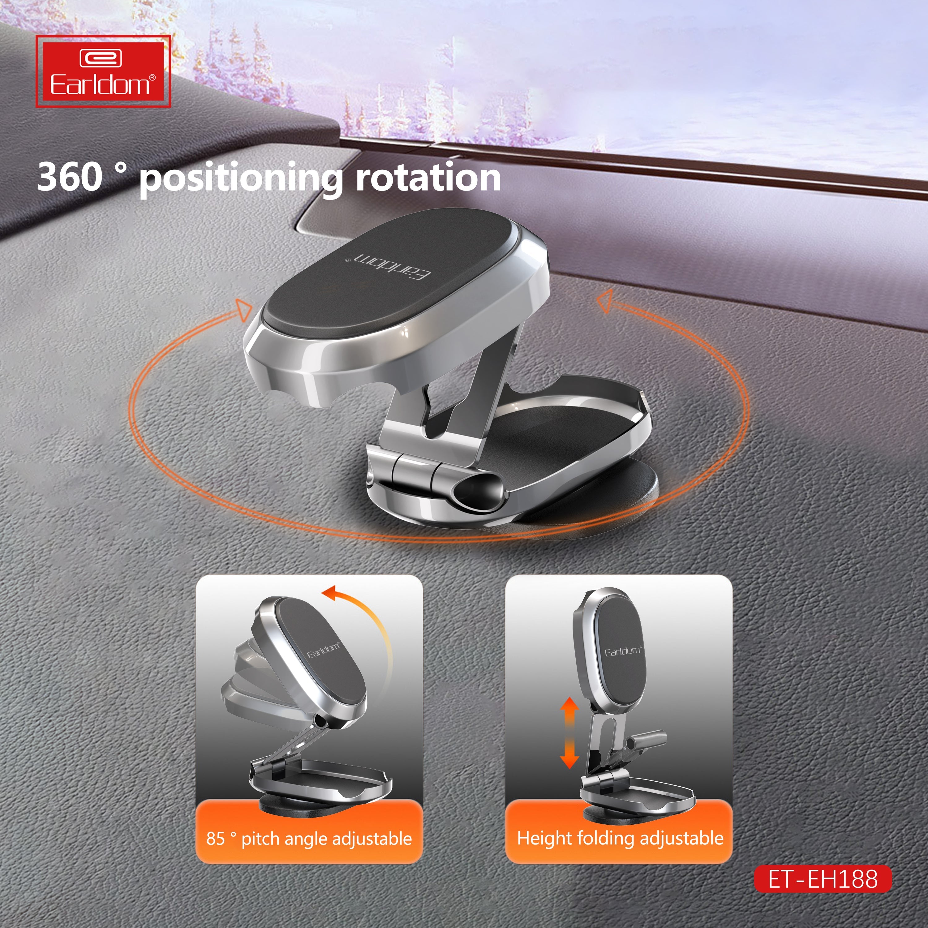 Best Magnetic Mini 360 Fold Car Holder Best Magnetic Mini 360 Fold Car Holder